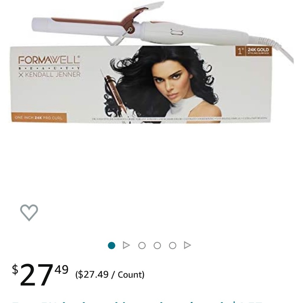 New curling iron